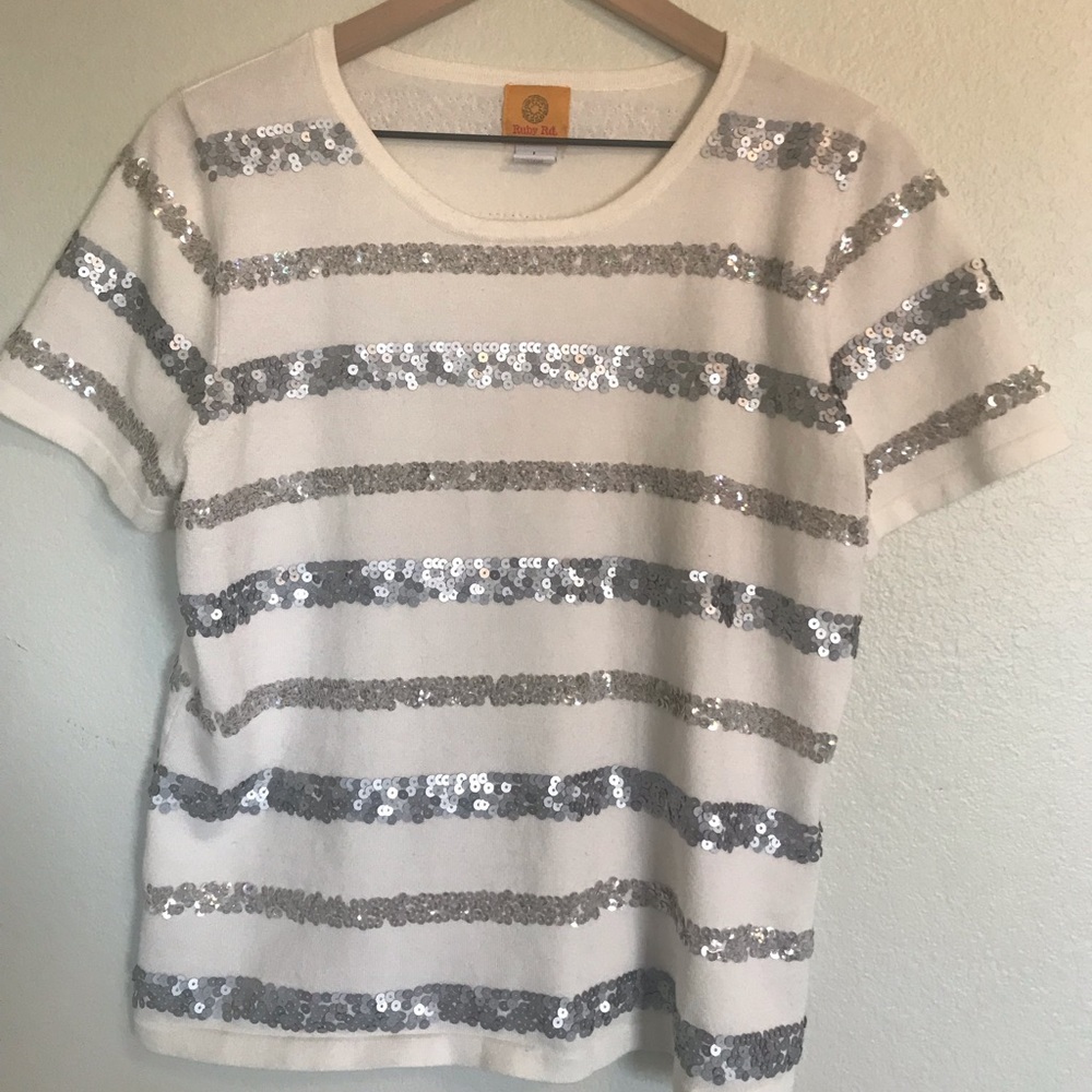 Sequin top